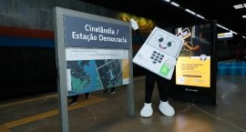 Maior ativação já promovida pela Justiça Eleitoral no Rio de Janeiro leva o novo nome da estação...