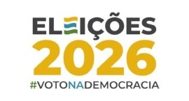 Logomarca das Eleições 2026.