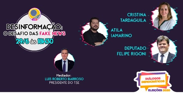 Diálogos Democráticos Fake News 22.06.2020 Diálogos Democráticos Fake News