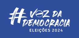 Logo Azul Eleições