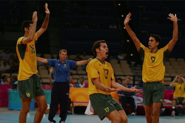 Seleção de Vôlei - Ouro