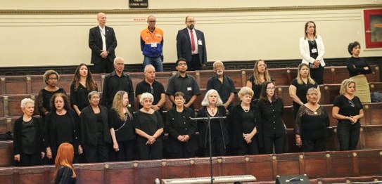 Cerimônia de entrega da Medalha do Centenário do Palácio Pedro Ernesto