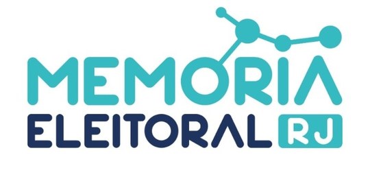 Conheça o novo Portal da Memória do TRE-RJ Descrição: no fundo branco, centralizado, o texto ‘’memória eleitoral RJ’’ em dois tons de azul,...