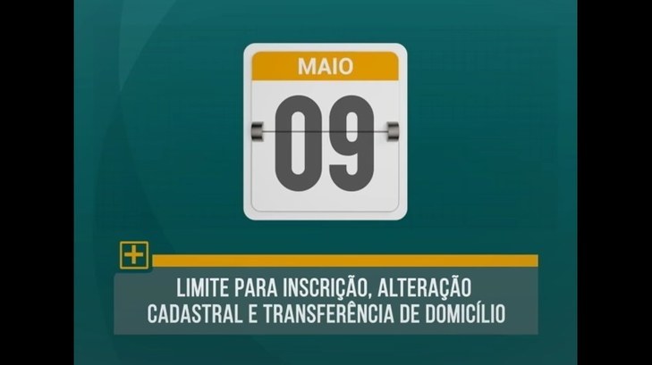 Fechamento do cadastro - Eleições 2018