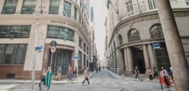 Fachada das sedes do TRE-RJ, o Palácio da Democracia e o Edifício Antônio Jayme Boente, no Centr...