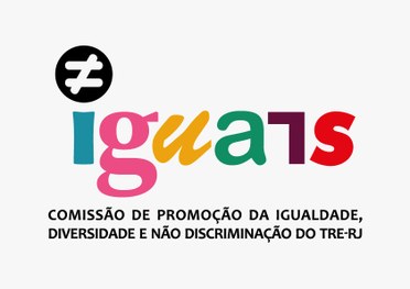 Logotipo Comissão IGUAIS - TRE-RJ