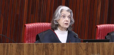 Ministra Cármen Lúcia, presidente do TSE. Foto: Luiz Roberto/Secom/TSE Ministra Cármen Lúcia, presidente do TSE