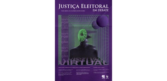 Capa da revista "Justiça Eleitoral em Debate", edição do primeiro semestre de 2025 (v.15, n.1). ...
