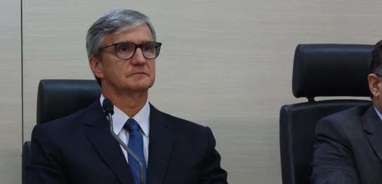 O vice-presidente e corregedor regional eleitoral, desembargador Henrique Carlos de Andrade Figu...