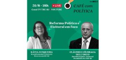 foto do presidente Claudio dellÓrto e da diretora da EJE Katia Junqueira