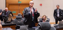 "Sessão solene no plenário do Tribunal de Justiça do Estado do Rio de Janeiro (TJRJ), durante a ...