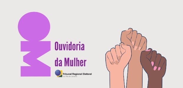 Arte da cartilha que mostra três braços femininos empunhados num fundo branco; a esquerda, texto...