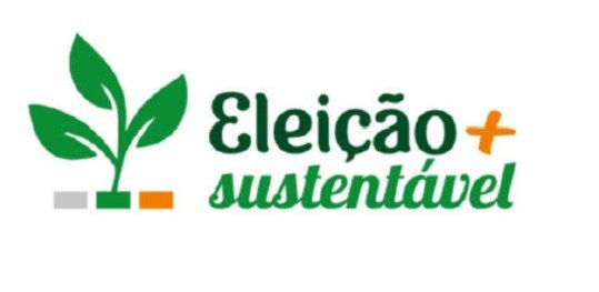 logo da campanha "Eleição Mais Sustentável"