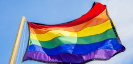 Descrição da imagem principal: Na foto, está a bandeira que representa a comunidade LGBTQIAPN+, ...