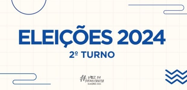 TRE-RJ Lista dos locais de votação está disponível no site do TRE-RJ Descrição da imagem: logo da eleição em tons de branco e azul. Além de elementos gráficos, há o ...