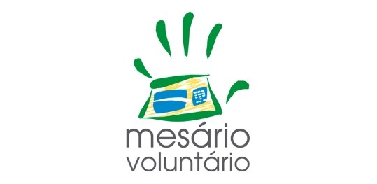 Logo programa mesário voluntário