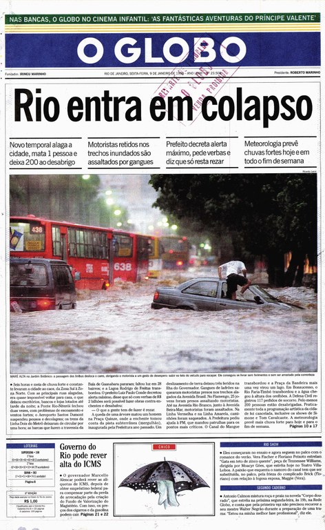 Capa de jornal