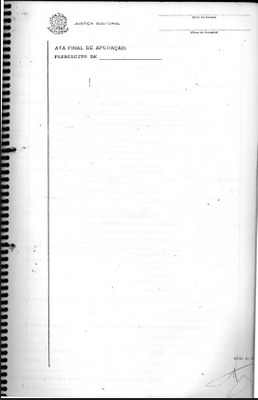 RESOLUÇÃO TRE-RJ Nº 124, DE 11 DE MAIO DE 1987 - ATA FINAL DE APURAÇÃO