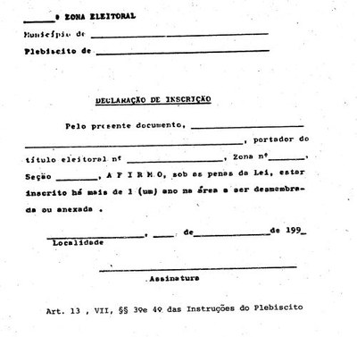 RESOLUÇÃO TRE-RJ Nº 191, DE 02 DE JULHO DE 1990 - ANEXO 1