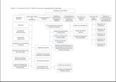 RESOLUÇÃO TRE-RJ Nº 1.366, DE 22 DE MAIO DE 2025 - ANEXO I - 1.1 (REDAÇÃO DADA PELA RESOLUÇÃO TRE-RJ Nº 1.383/2025)